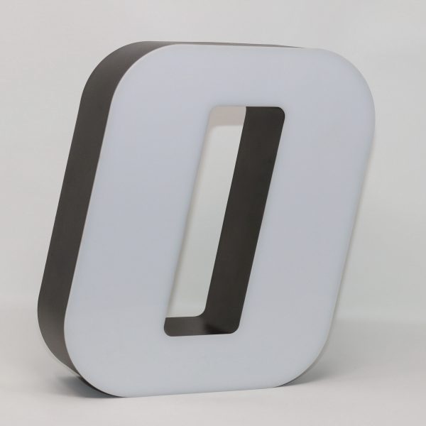 Lambo collection Led lighting letter O