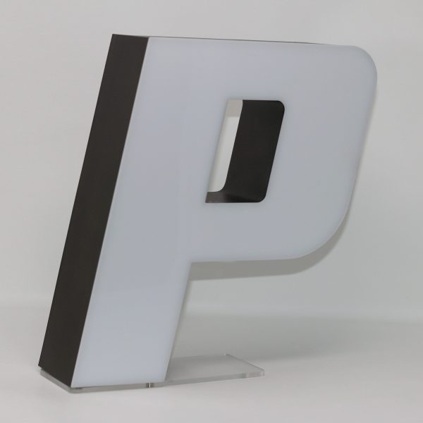 Lambo collection Led lighting letter P