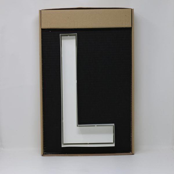 Quizzy Neon Style letter L