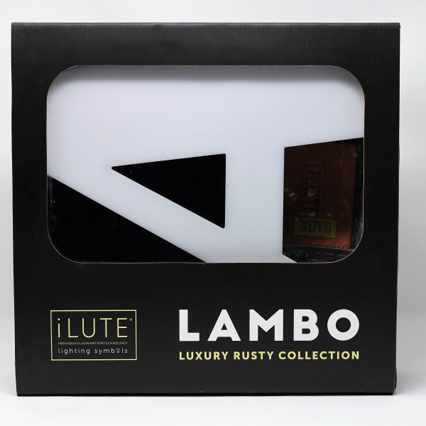 Lambo collection Led lighting letter A
