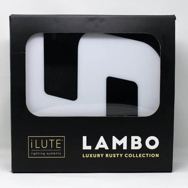 Lambo collection Led lighting letter S