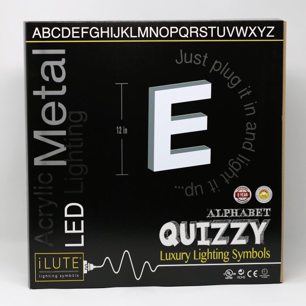 Quizzy collection - Letter E