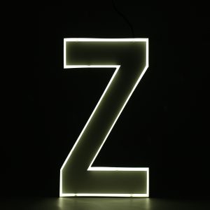 Quizzy Neon Style letter Z