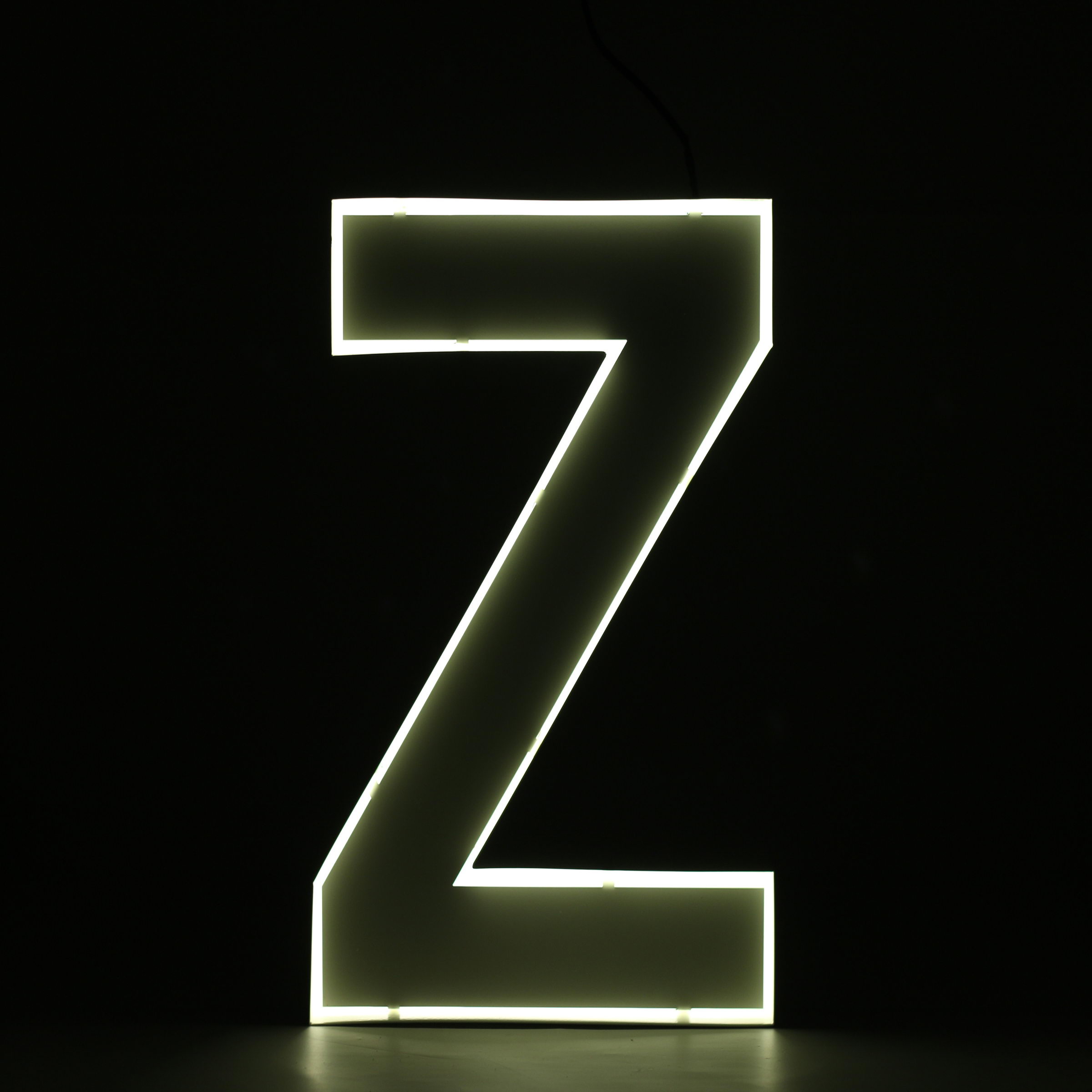 neon style letter z ilute d o o neon style letter z ilute d o o