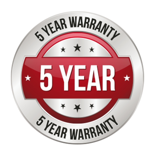 5 years Warranty