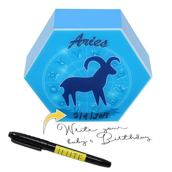 Led lighting Zodiac Sign Aries - color Blue - Boy