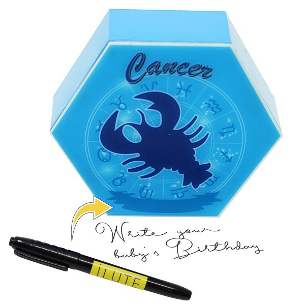 Led lighting Zodiac Sign Cancer - color Blue - Boy