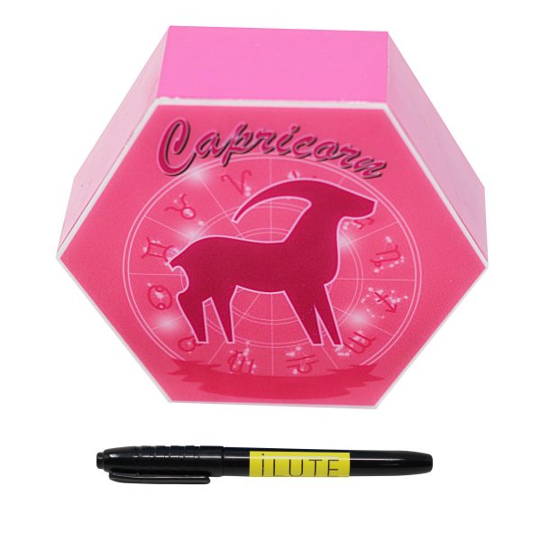 Led lighting Zodiac Sign Capricorn - color Pink - Girl