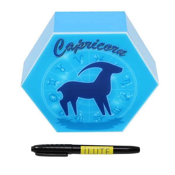 Led lighting Zodiac Sign Capricorn - color Blue - Boy