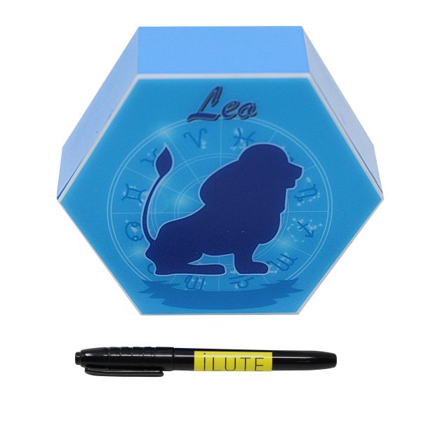 Led lighting Zodiac Sign Leo - color Blue - Boy