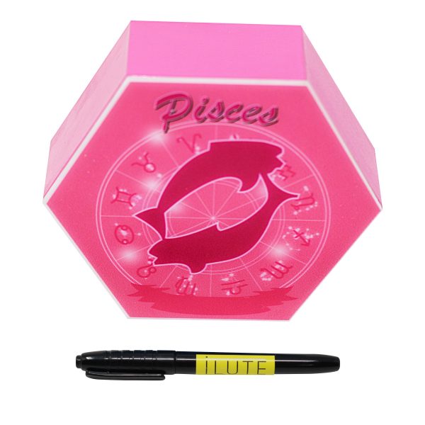 Led lighting Zodiac Sign Pisces - color Pink - Girl