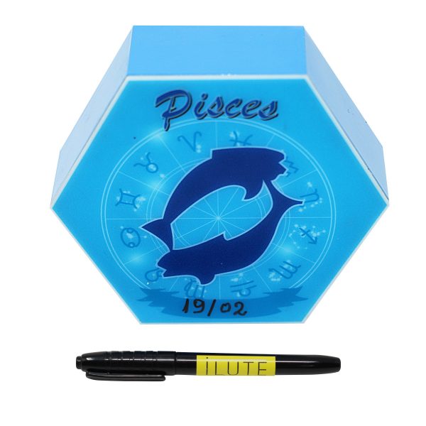 Led lighting Zodiac Sign Pisces - color Blue - Boy
