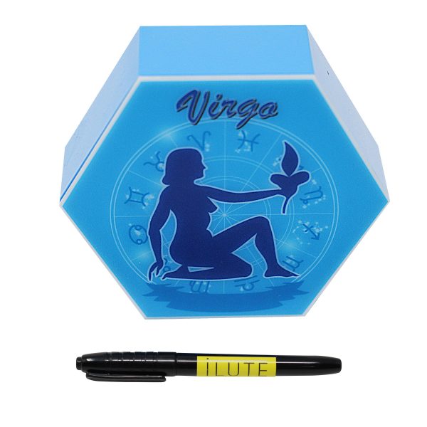 Led lighting Zodiac Sign Virgo - color Blue - Boy