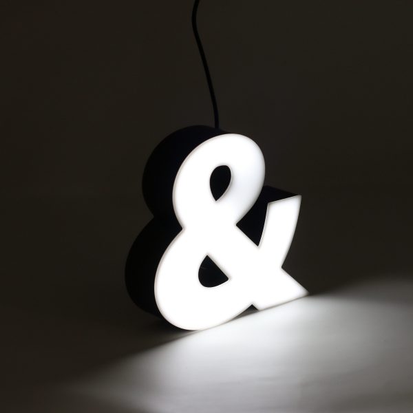 Led lighting symbol Ampersand