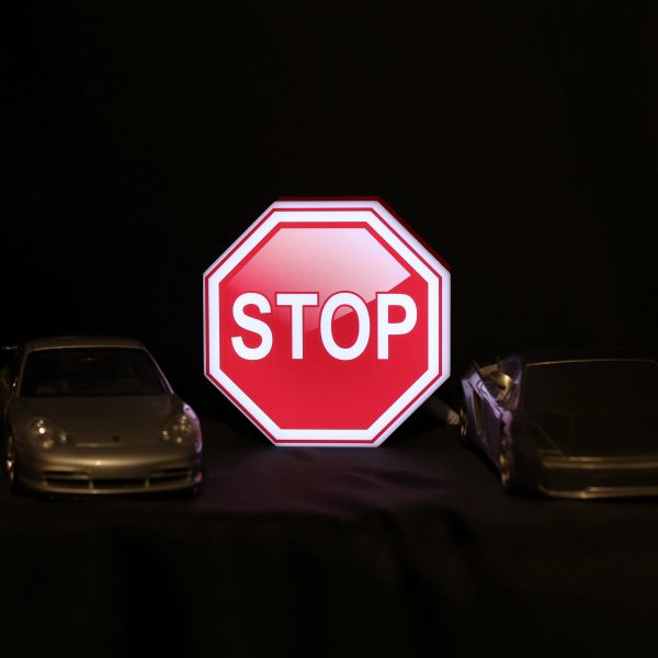 Led lighting symbol Stop