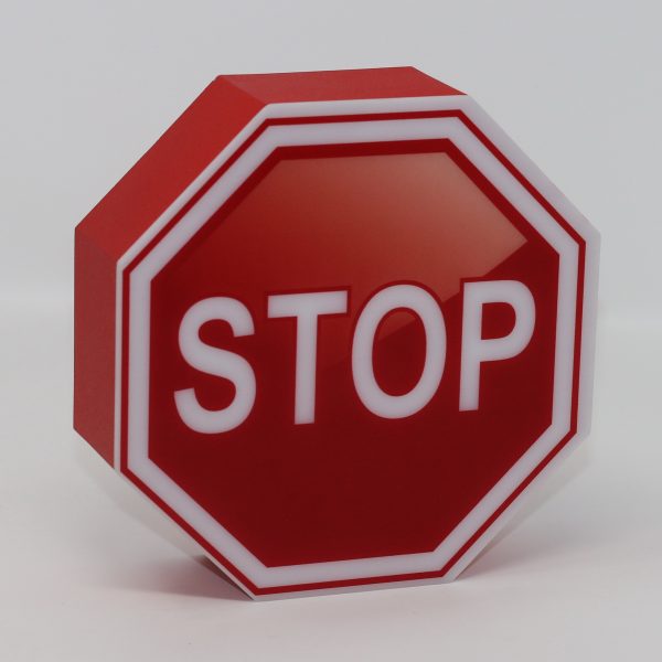 Led lighting symbol Stop