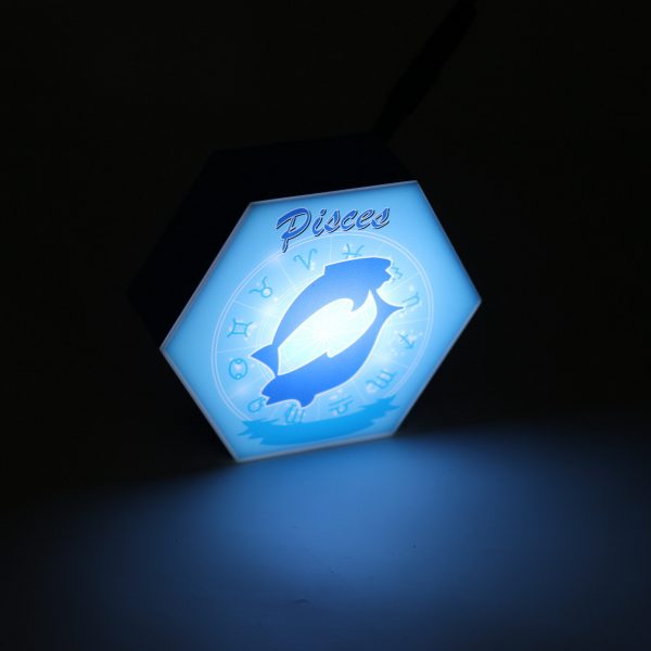 Led lighting Zodiac Sign Pisces - color Blue - Boy