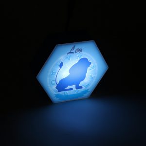 Led lighting Zodiac Sign Leo - color Blue - Boy