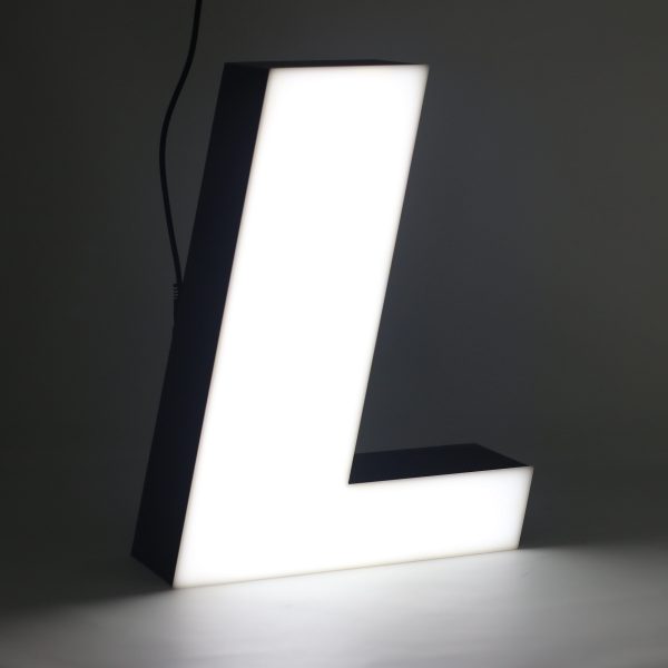 Led lighting letter L