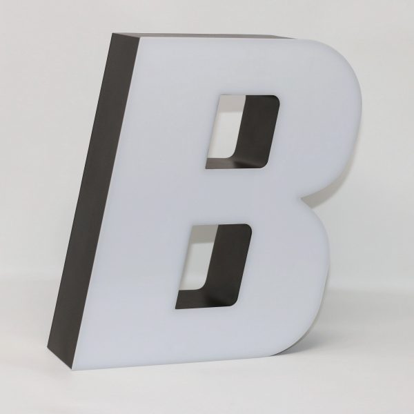 Lambo collection Led lighting letter B