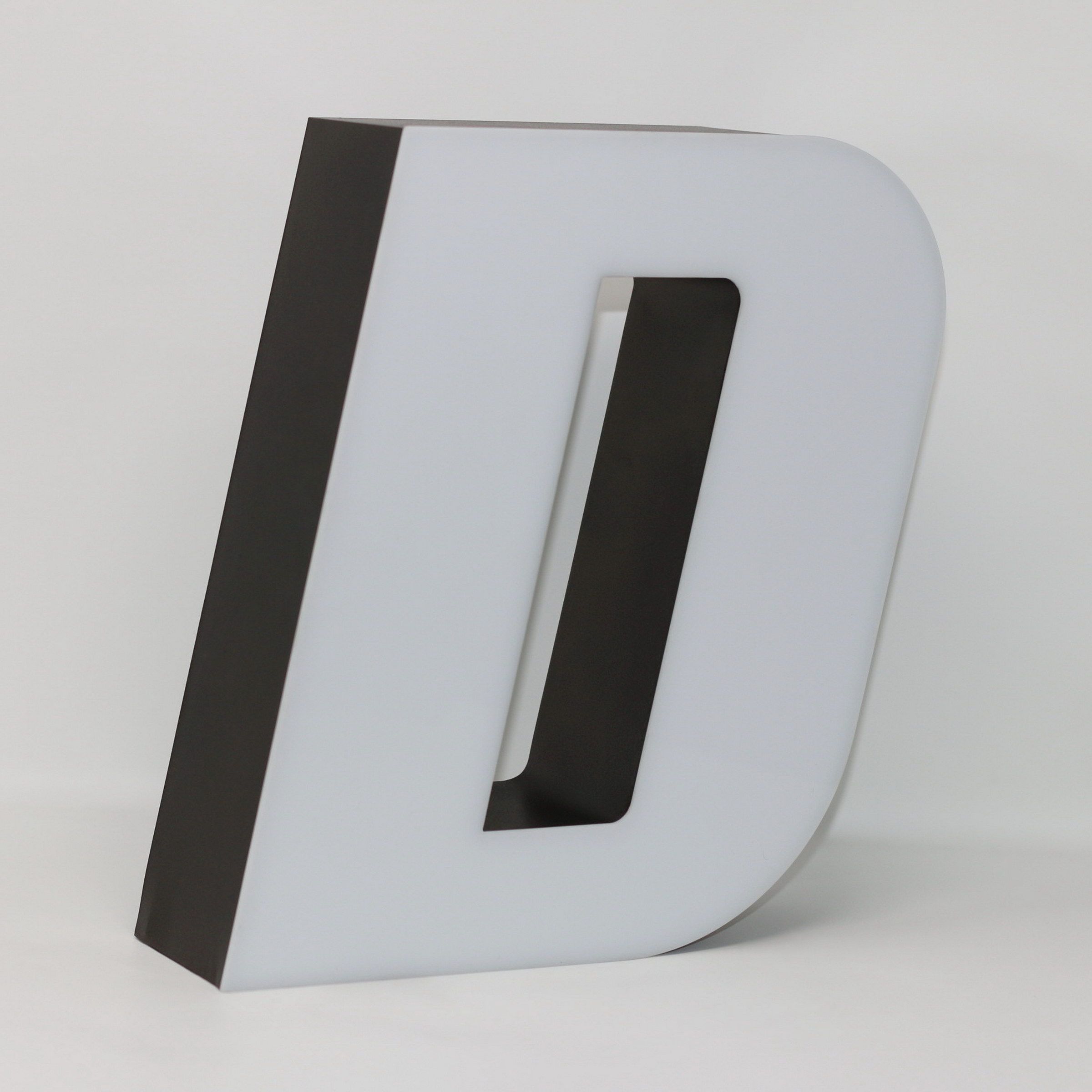 Lambo collection Led lighting letter D Lambo collection Led lighting letter D