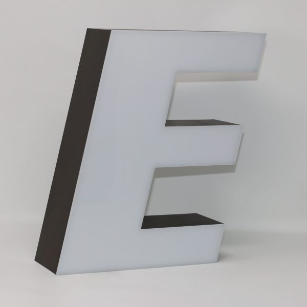 Lambo collection Led lighting letter E