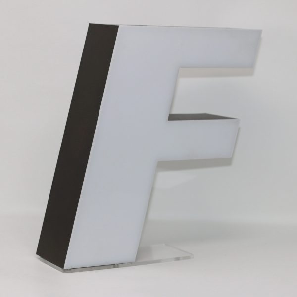 Lambo collection Led lighting letter F