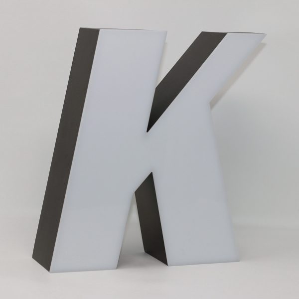 Lambo collection Led lighting letter K