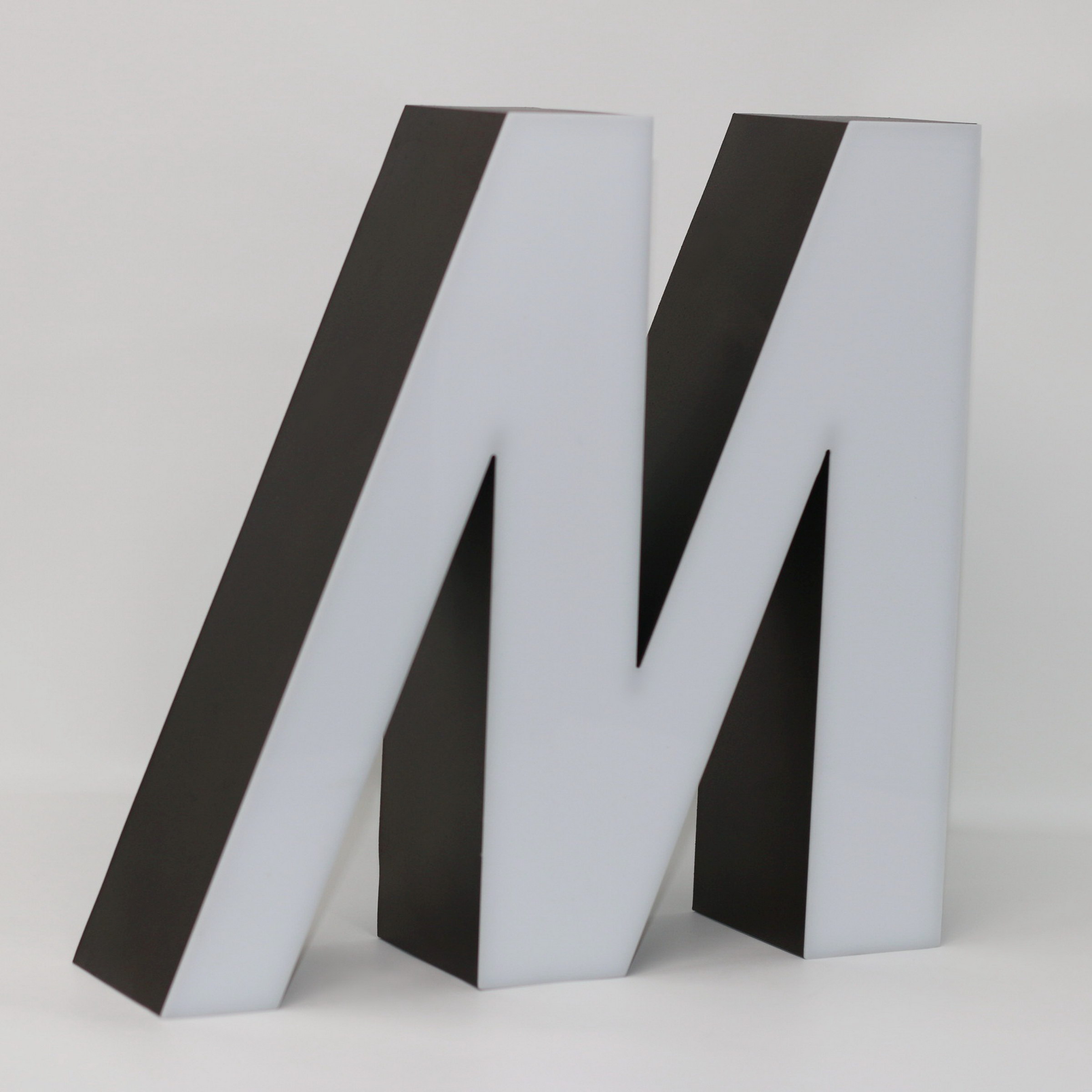 Lambo collection Led lighting letter M Lambo collection Led lighting letter M