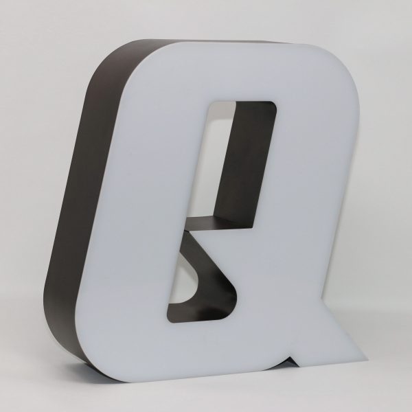 Lambo collection Led lighting letter Q