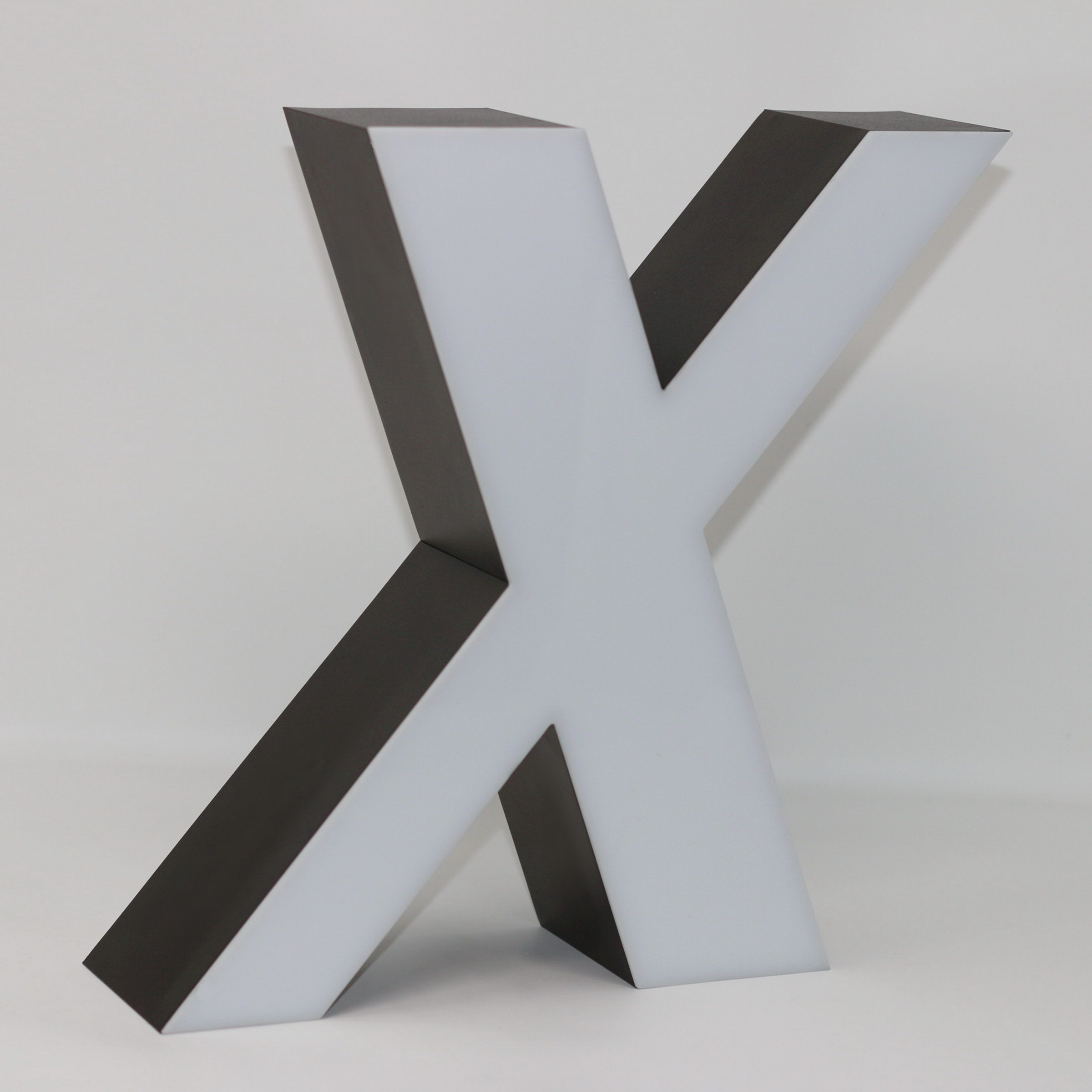 Lambo collection Led lighting letter X Lambo collection Led lighting letter X