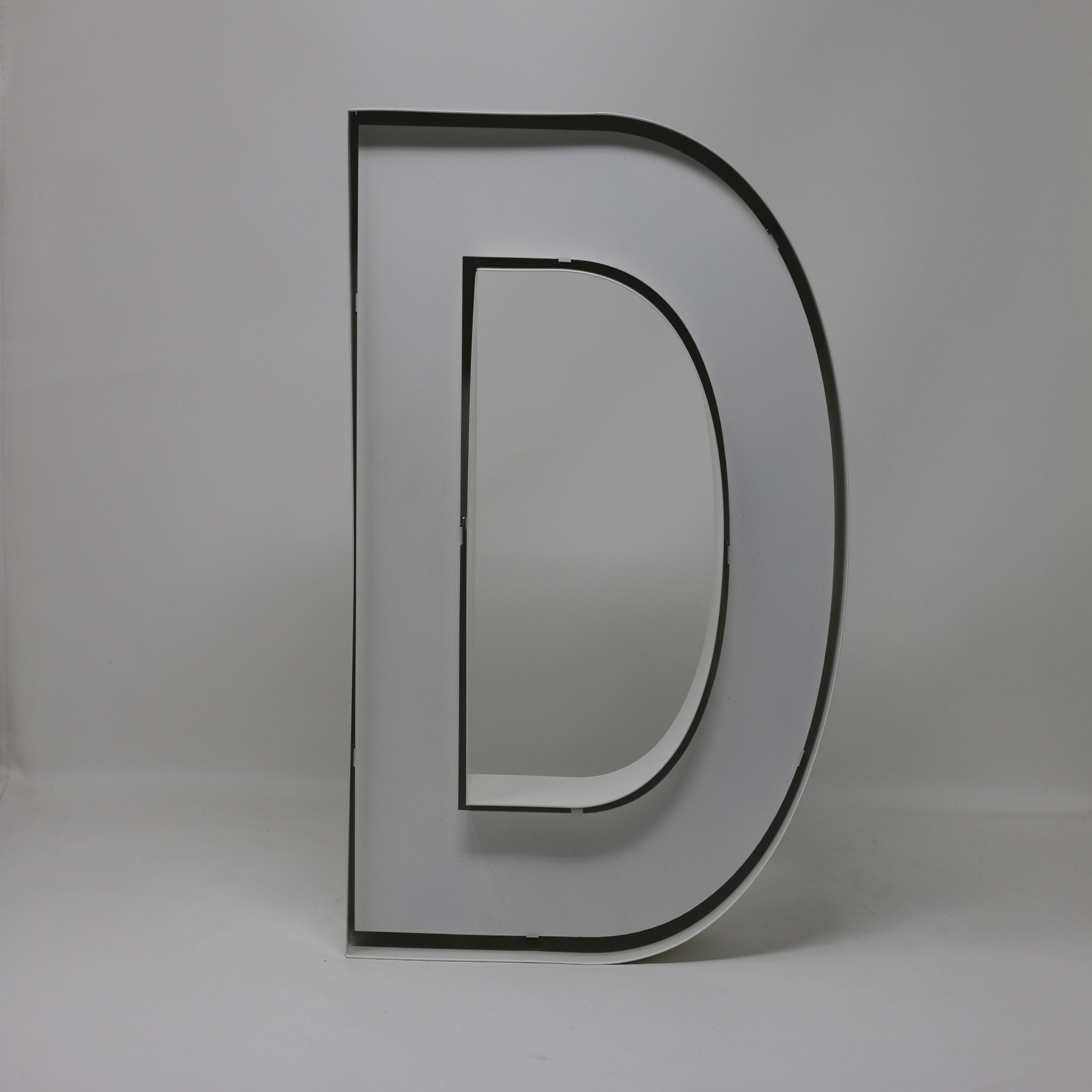 Quizzy Neon Style letter D Quizzy Neon Style letter D