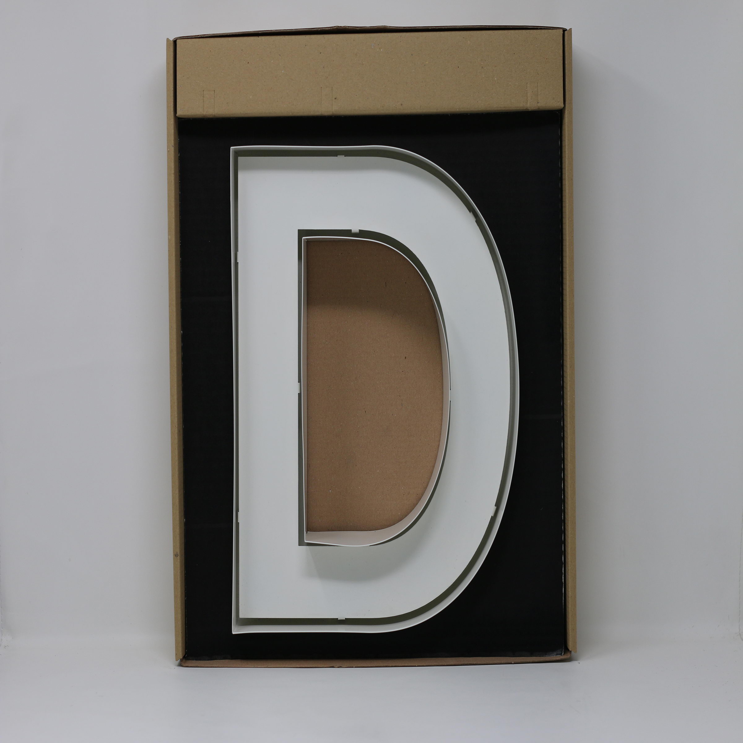 Quizzy Neon Style letter D Quizzy Neon Style letter D