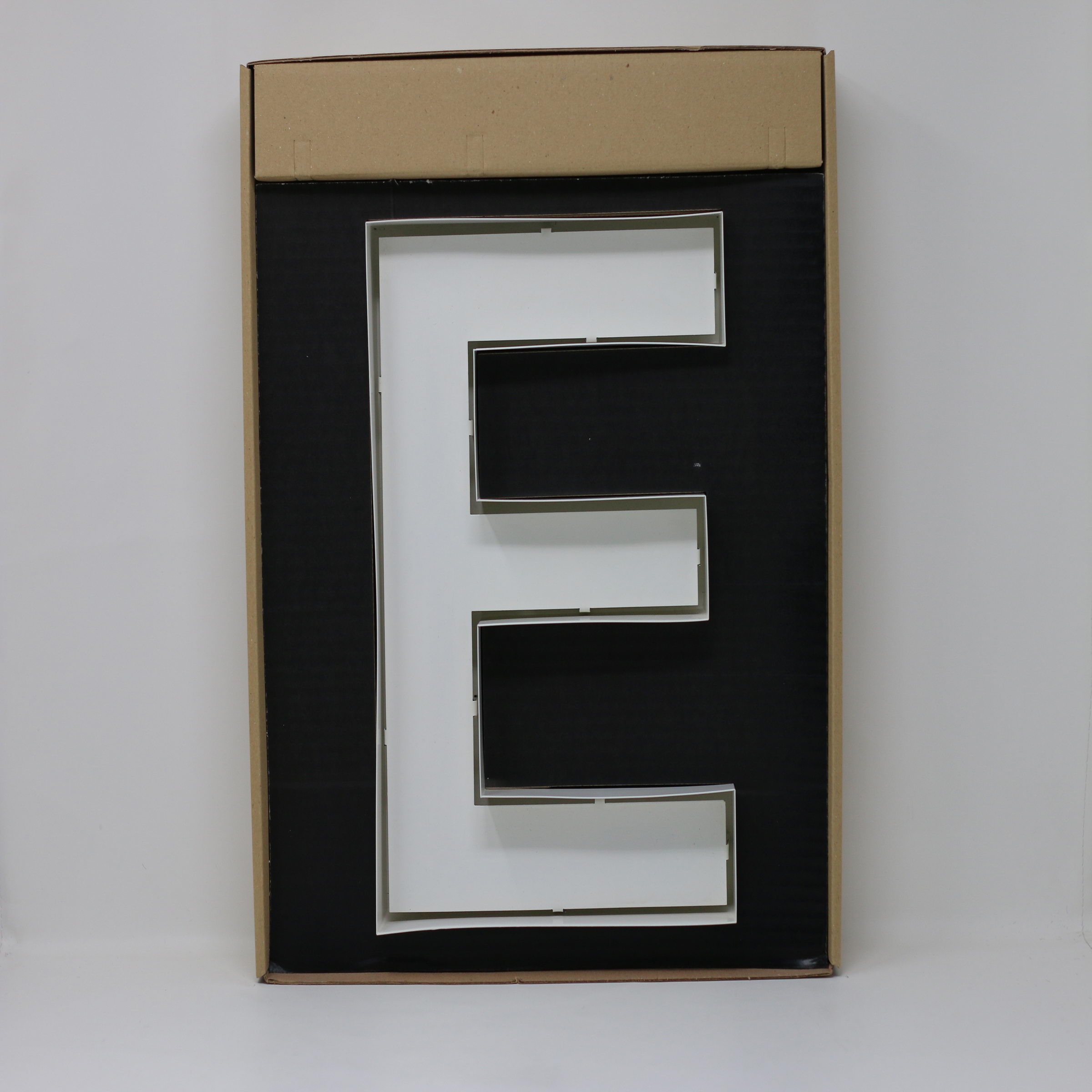 Quizzy Neon Style letter E Quizzy Neon Style letter E