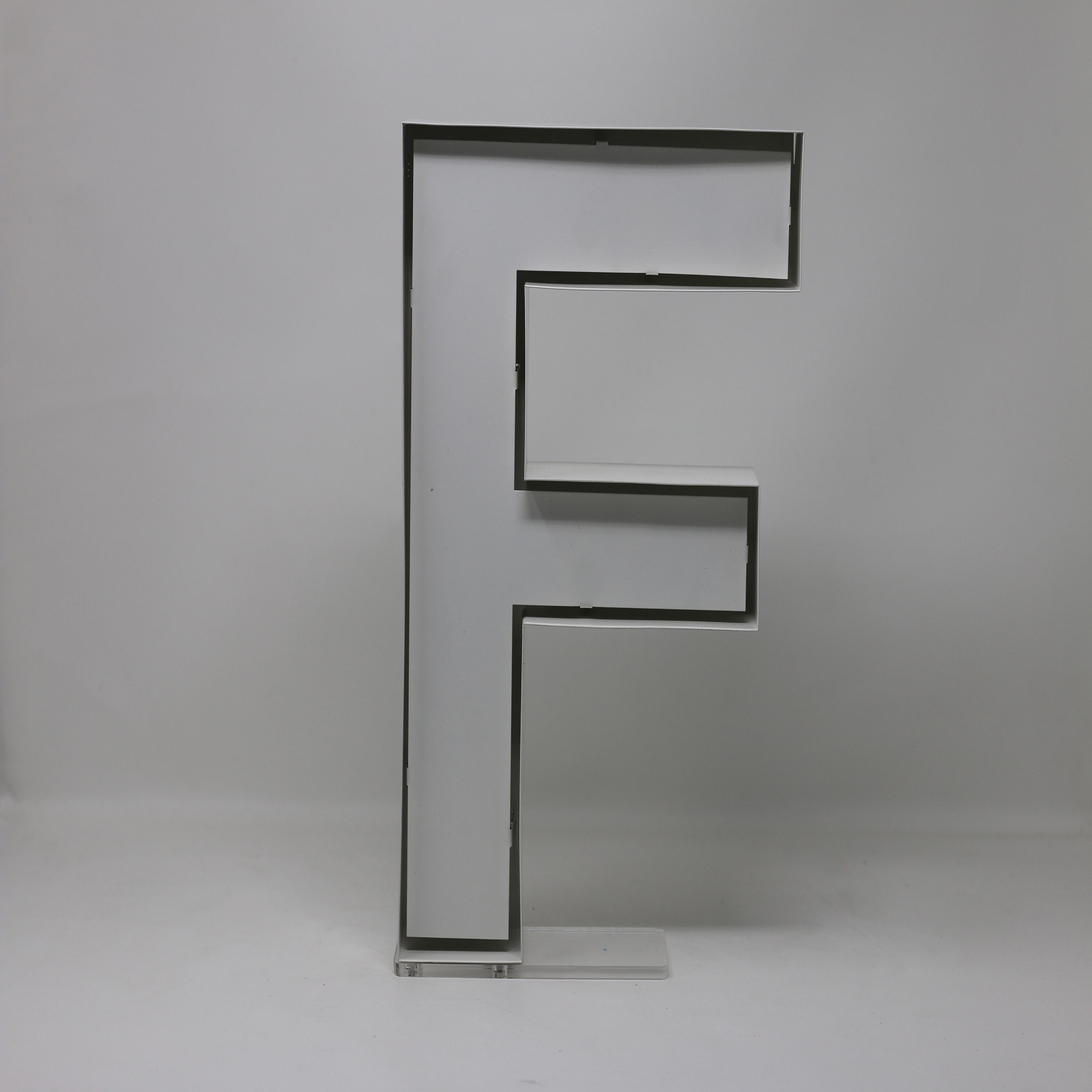 Quizzy Neon Style letter F Quizzy Neon Style letter F