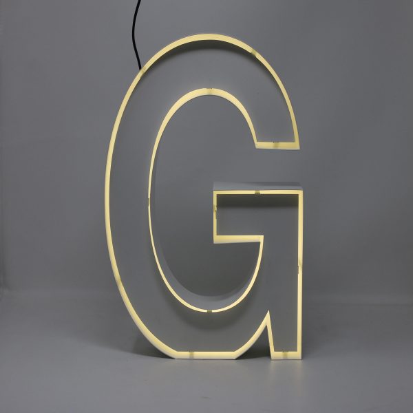 Quizzy Neon Style letter G