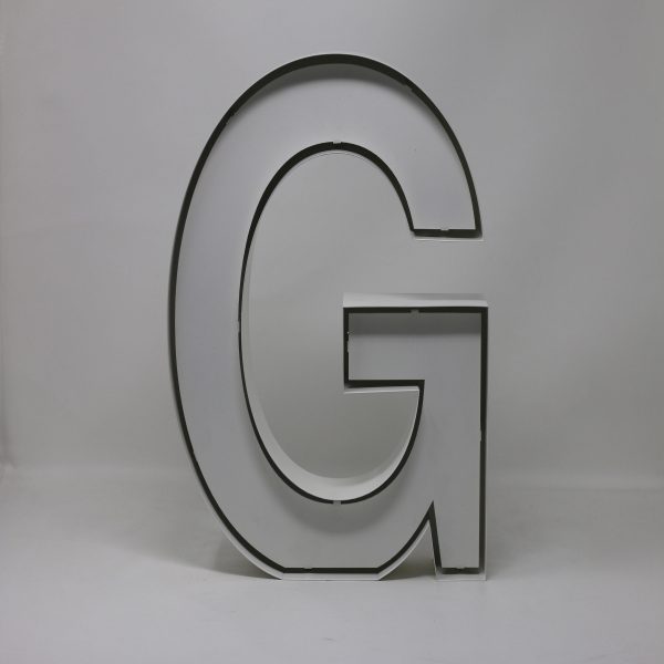 Quizzy Neon Style letter G