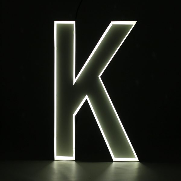 Quizzy Neon Style letter K