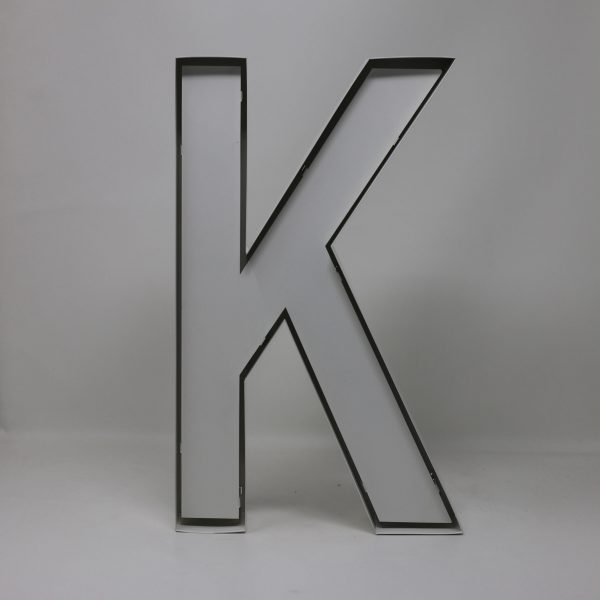 Quizzy Neon Style letter K