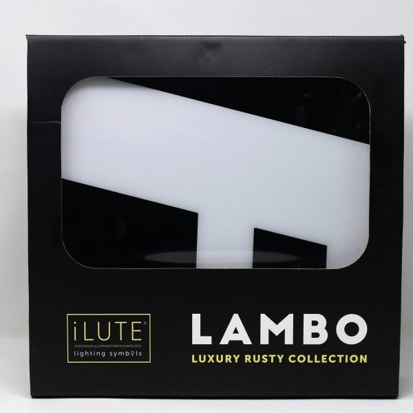 Lambo collection Led lighting letter F
