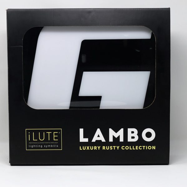 Lambo collection Led lighting letter G