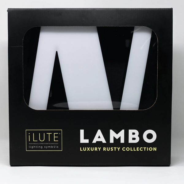 Lambo collection Led lighting letter N