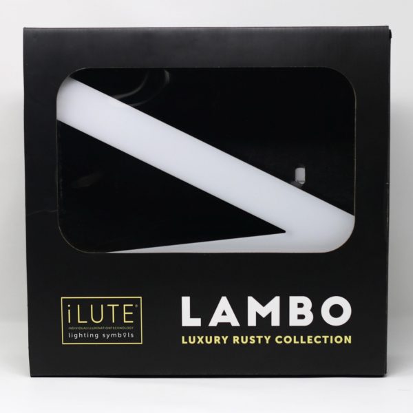 Lambo collection Led lighting letter V