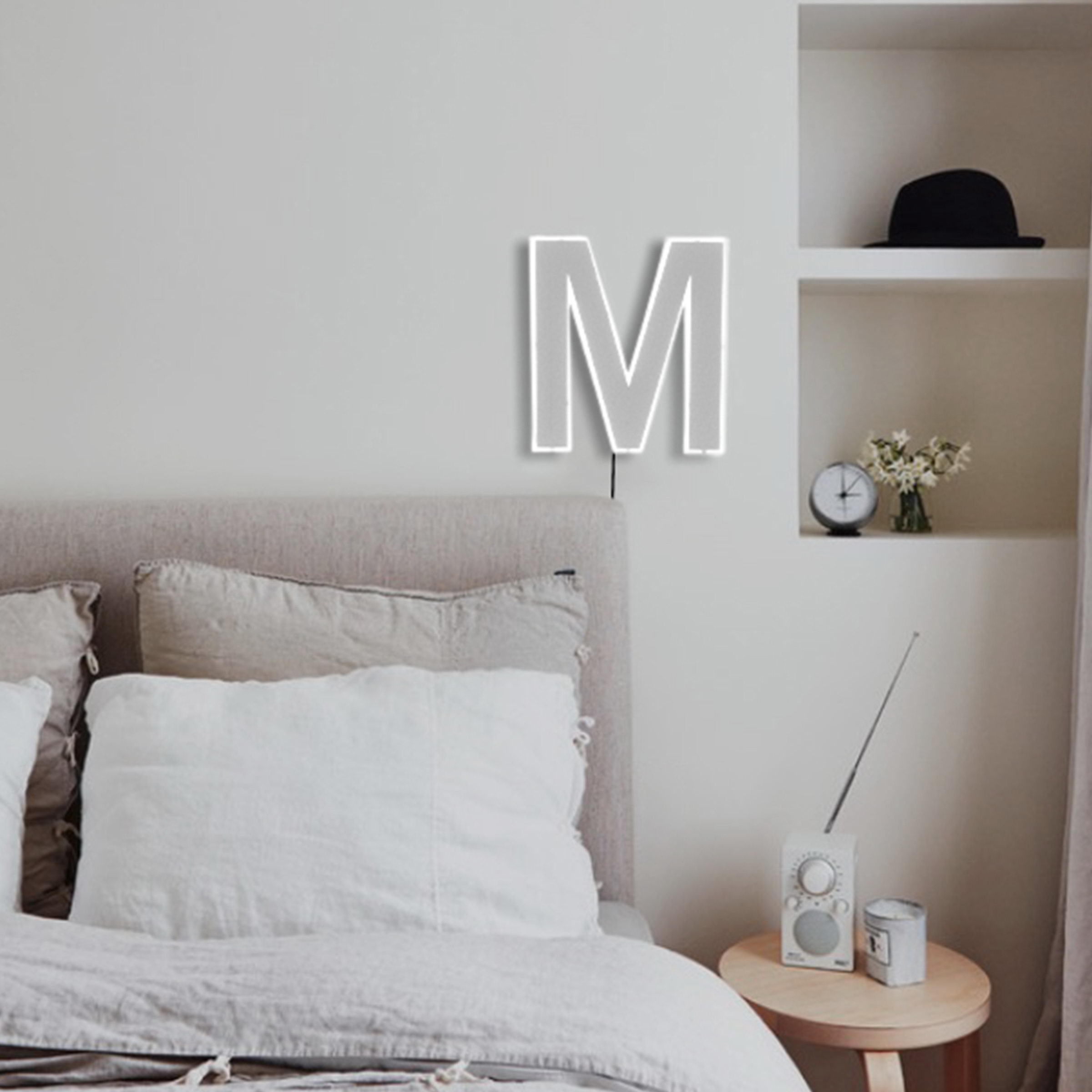 Quizzy Neon Style letter M Quizzy Neon Style letter M