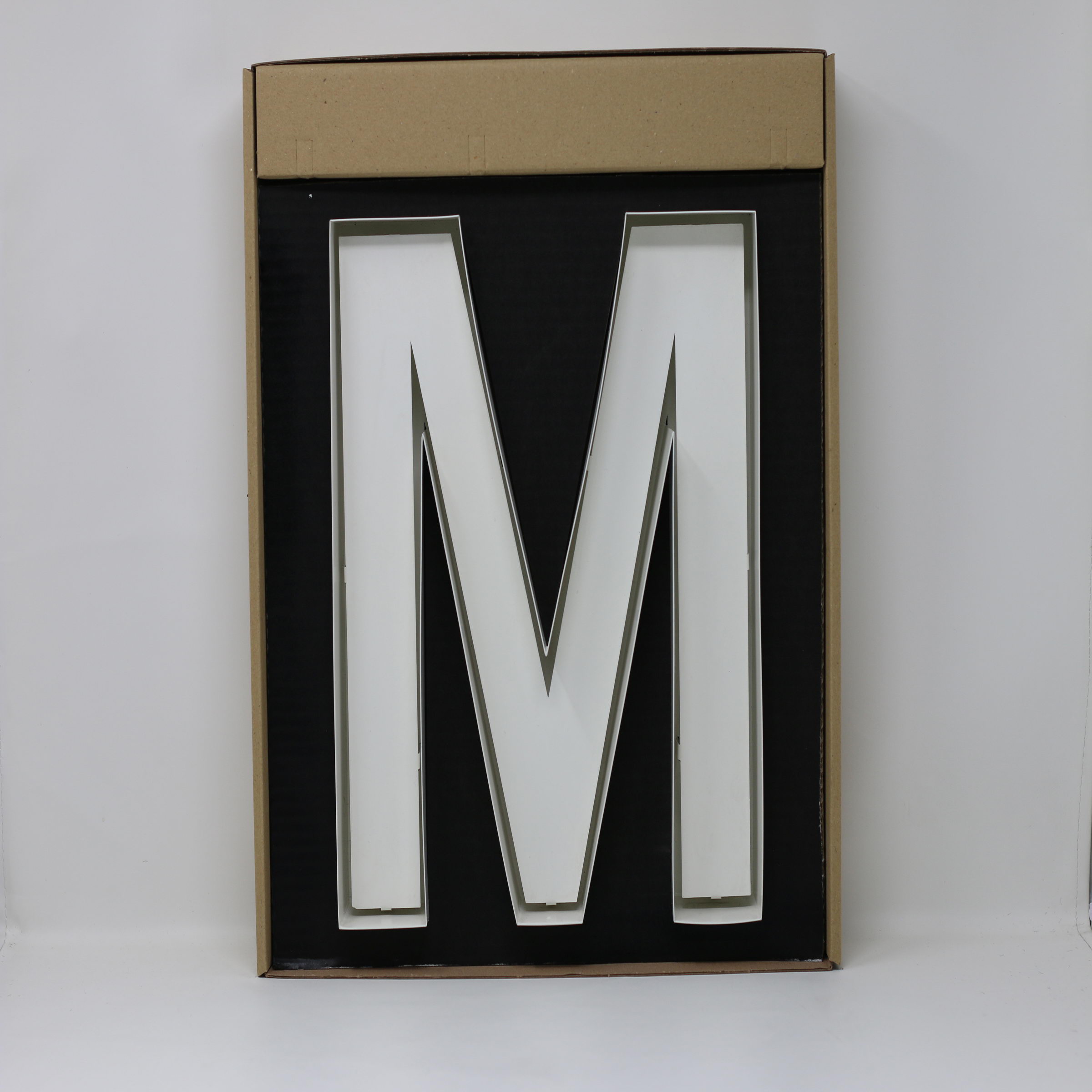 Quizzy Neon Style letter M Quizzy Neon Style letter M
