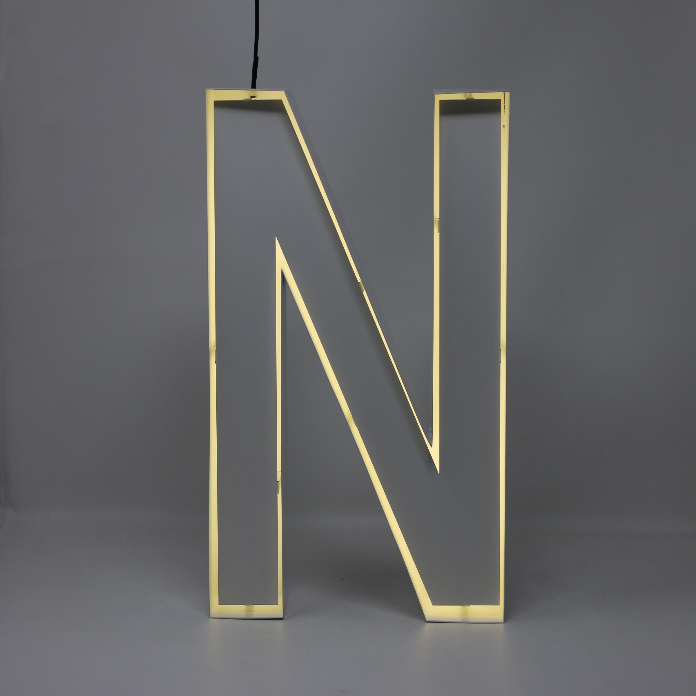 Quizzy Neon Style letter N Quizzy Neon Style letter N