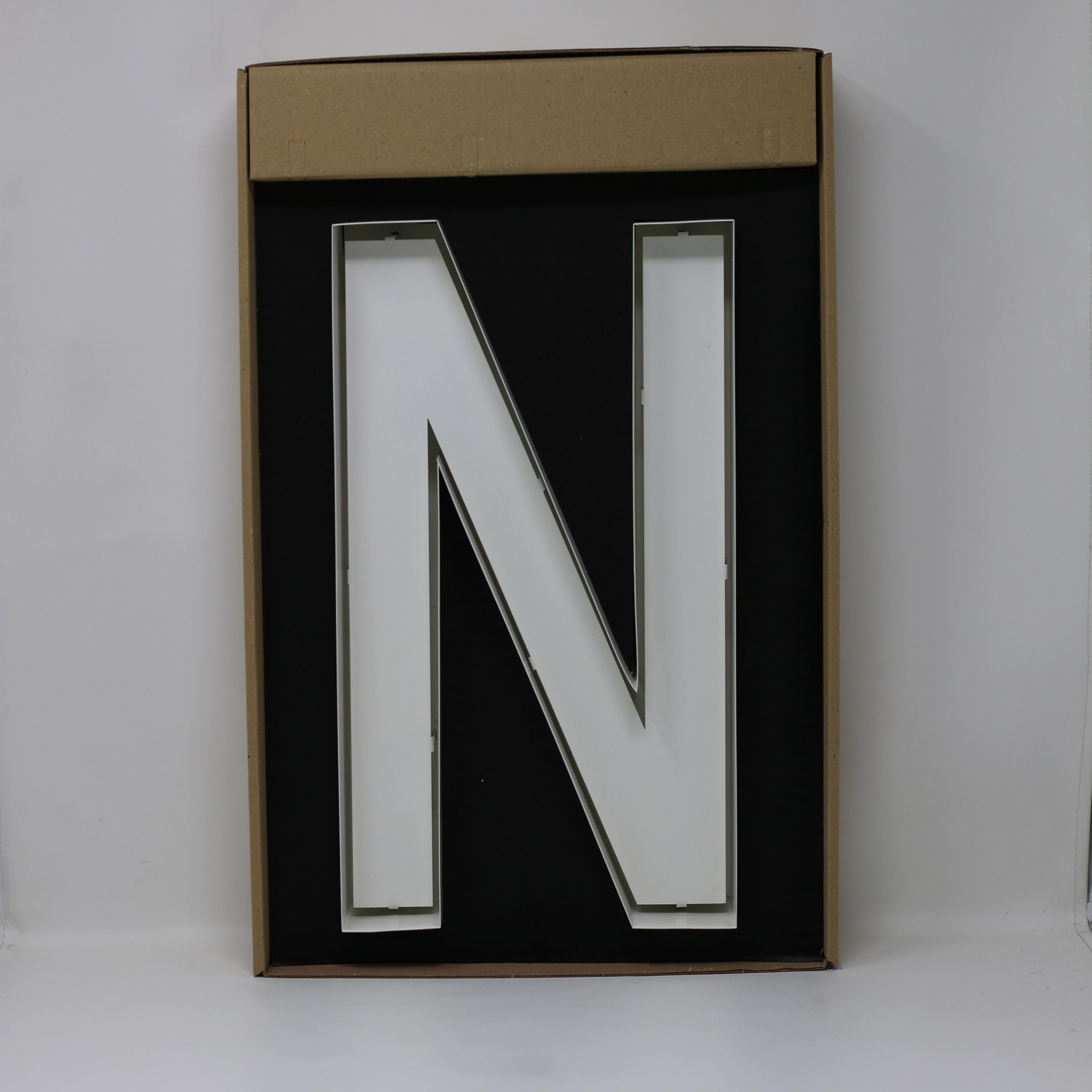 Quizzy Neon Style letter N Quizzy Neon Style letter N