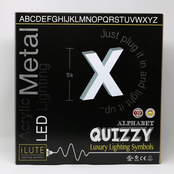 Quizzy collection - Letter X