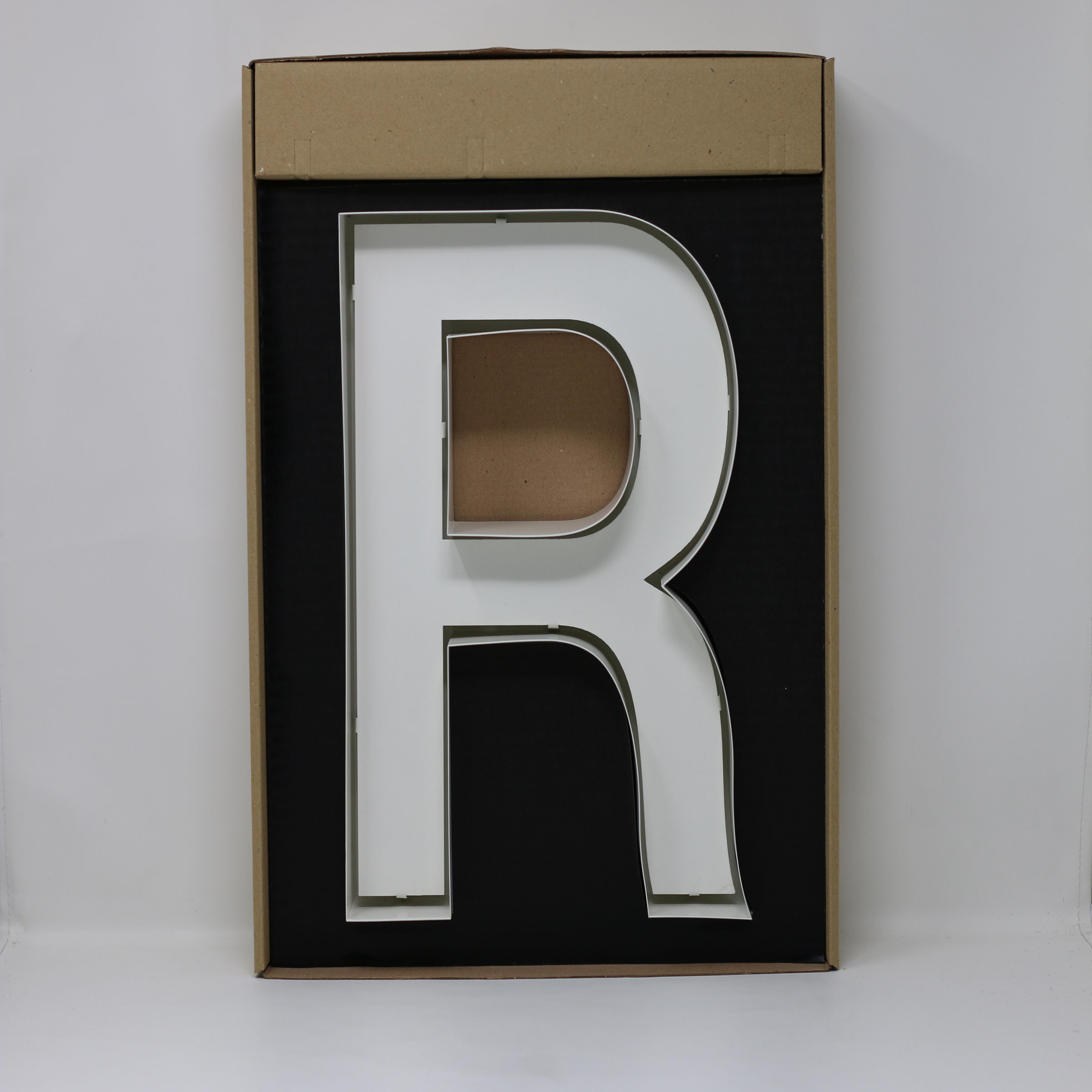 Quizzy Neon Style letter R Quizzy Neon Style letter R