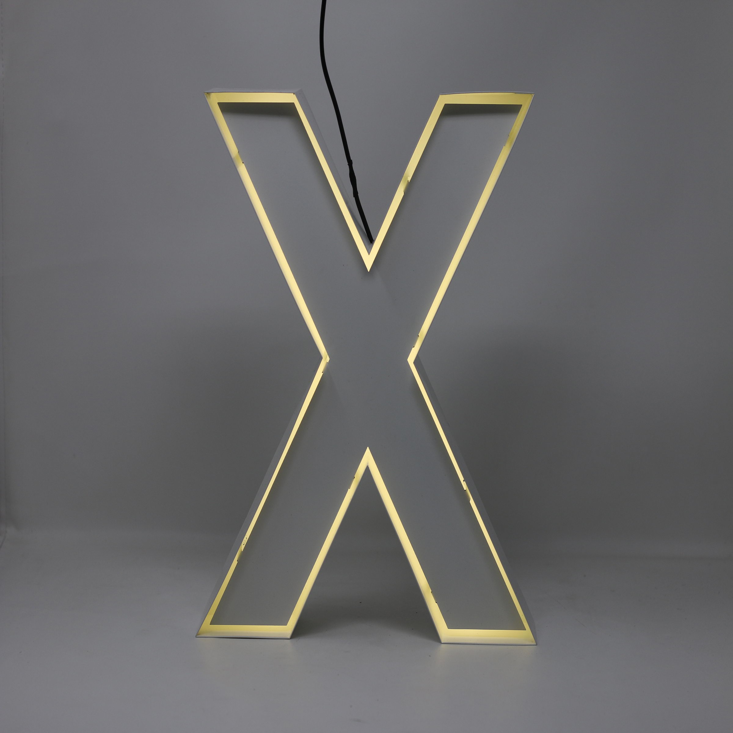 Quizzy Neon Style letter X Quizzy Neon Style letter X